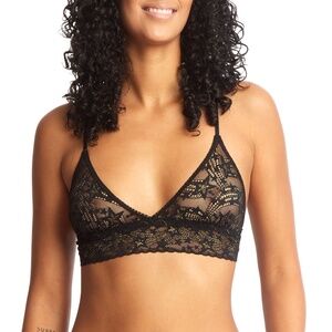 Hanky Panky Night Fever triangle bralette XS New